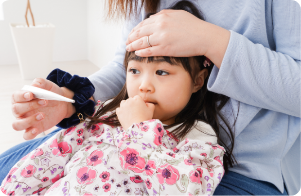 具合が悪いお子さまを預けたい